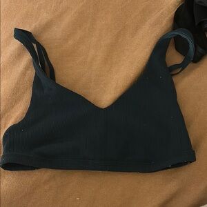 Teal / green aerie Ribbed Women's Bralette